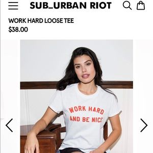 Suburban riot t-shirt